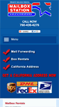 Mobile Screenshot of mailboxstation.biz